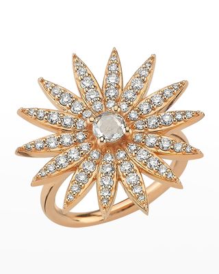 Empress Diamond Ring in Yellow Gold, Size 7