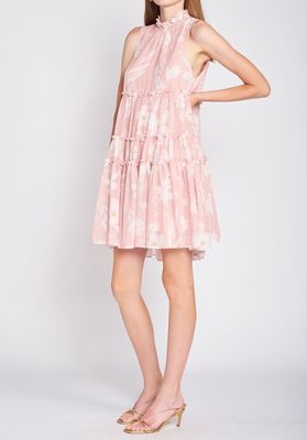 En Saison Women's Gabby Mini Dress in Pink