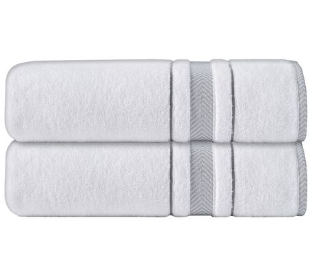 Enchante Home 2-Piece Turkish Cotton Bath Sheet Towels