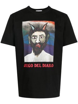 Endless Joy El Diablo graphic-print T-shirt - Black