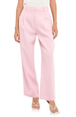 Endless Rose Suit Trousers in Pink