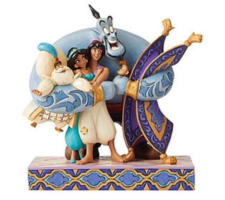 Enesco  Disney Traditions Aladdin Group Hug