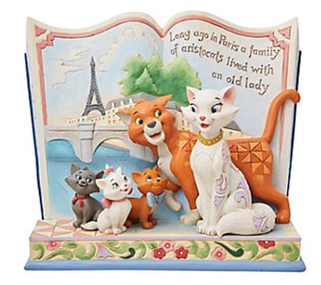 Enesco  Disney Traditions Aristocats Storybook