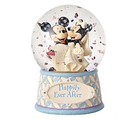 Enesco Disney Traditions Mickey and Minnie 4.73 "Diam