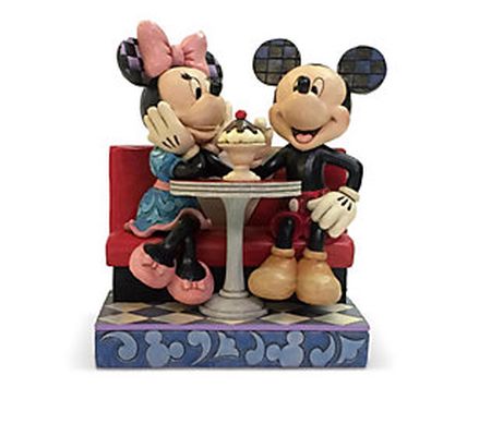 Enesco Disney Traditions Mickey & Minnie at Sod a Shop