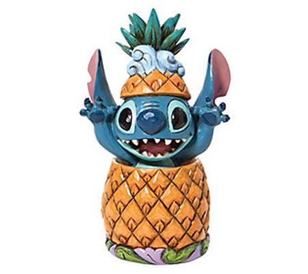 Enesco Disney Traditions Stitch in a Pineapple