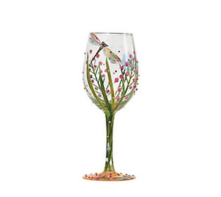 Enesco Lolita 15-oz Dragonfly Wine Glass