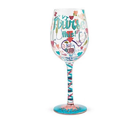 Enesco Lolita 15-oz Nurse This Wine Glass