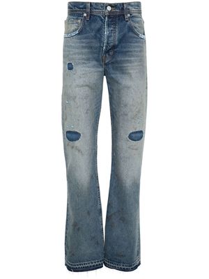 Enfants Riches Déprimés Hit And Run low-rise bootcut jeans - Blue