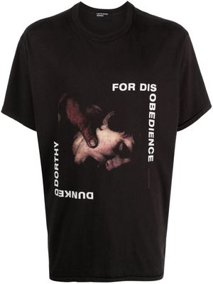 Enfants Riches Déprimés logo-print cotton T-shirt - Black