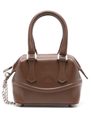 Enfants Riches Déprimés mini leather tote bag - Brown