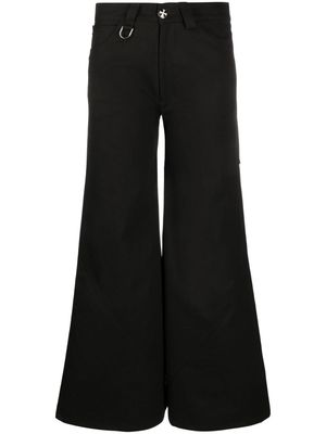 Enfants Riches Déprimés wide-leg cotton trousers - Black