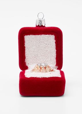 Engagement Ring Christmas Ornament
