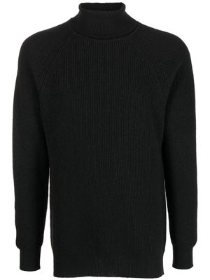 Engineered Garments Fisherman roll-neck jumper - Black