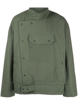 Engineered Garments off-centre fastening jacket - Green