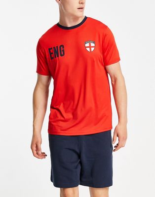England football supporters T-shirt in red