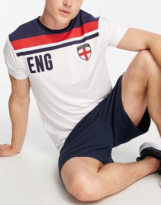 England football supporters T-shirt in white