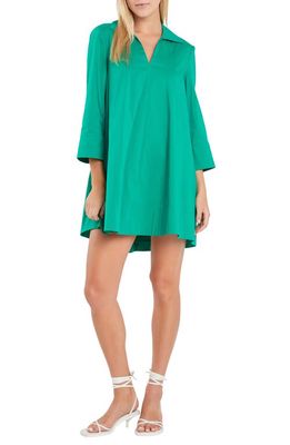 English Factory A-line Caftan Dress in Green 