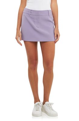 English Factory Low Rise Miniskirt in Purple
