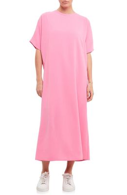 English Factory T-Shirt Dress in Pink