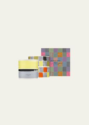 English Pear and Freesia with Lime Basil and Mandarin Layered Candle, 21 oz. - Limited Edition