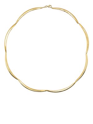 ENI JEWELLERY delicate draped necklace - Gold