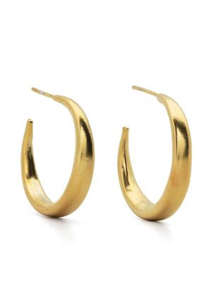 ENI JEWELLERY small chenier hoop earrings - Gold