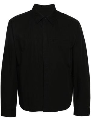 ENTIRE STUDIOS classic-collar cotton shirt - Black
