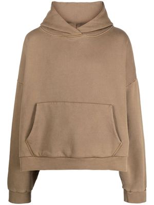 ENTIRE STUDIOS drop-shoulder cotton hoodie - Neutrals