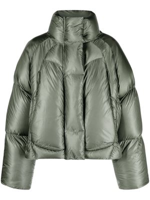 ENTIRE STUDIOS funnel-neck padded jacket - Green
