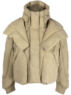 ENTIRE STUDIOS high-neck puffer jacket - Neutrals
