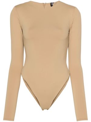 ENTIRE STUDIOS long-sleeved bodysuit - Neutrals