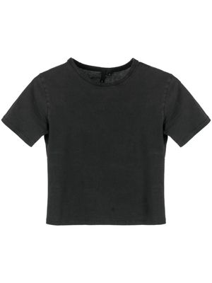 ENTIRE STUDIOS Micro cropped T-shirt - Grey