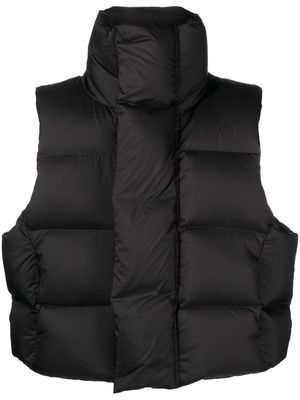ENTIRE STUDIOS padded quilted down gilet - Black