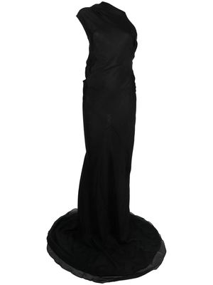 ENTIRE STUDIOS Torbid one-shoulder maxi dress - Black