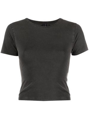 ENTIRE STUDIOS washed short-sleeved T-shirt - Black