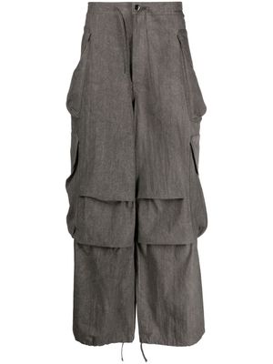 ENTIRE STUDIOS wide-leg cargo trousers - Grey