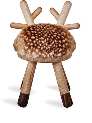 EO Bambi artificial fur chair - Brown