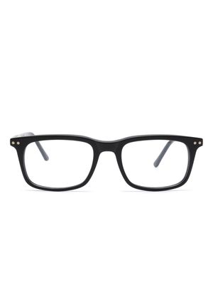 Epos acetate square-frame glasses - Black
