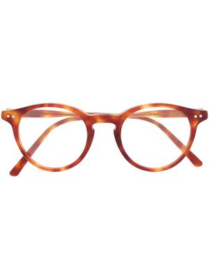 Epos Castore round-frame glasses - Brown