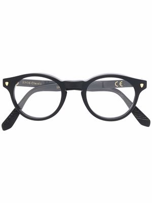 Epos round frame glasses - Black