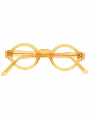 Epos round-frame glasses - Yellow