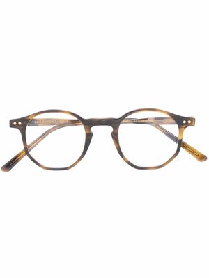 Epos tortoiseshell-frame glasses - Brown