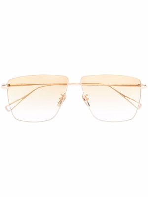 EQUE.M Dirt Parade pilot-frame sunglasses - Gold