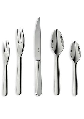 Equilibra Five-Piece Stainless Steel Flatware Set