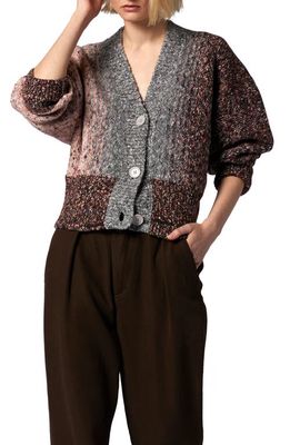 Equipment Ayana Mélange Cardigan Sweater in Sepia Rose