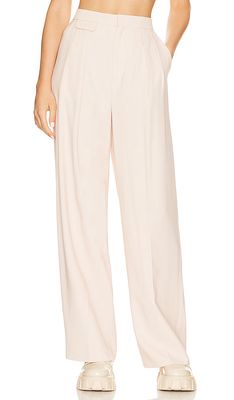Equipment Clement Trouser in Ivory