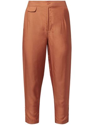 Equipment mid-rise tapered-leg trousers - Neutrals