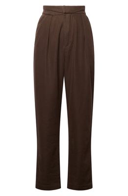 Equipment Nathan Pleat Front Pants in Delicioso