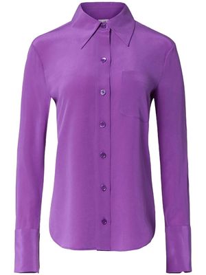 Equipment silk long-sleeve shirt - Purple
